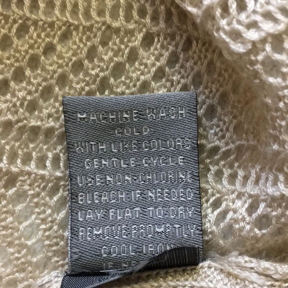 RETRO-ology | Open Weave Mixed Knit Sweater L - Picture 5 of 5